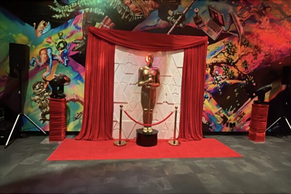 Oscar statue prop hire Auckland